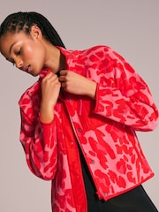 Pink Animal Active Supersoft Sports Fleece Jacket - Image 1 of 7