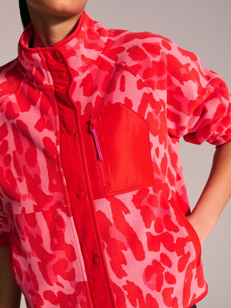 Pink Animal Active Supersoft Sports Fleece Jacket - Image 4 of 7