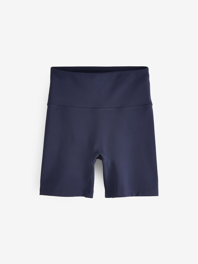 Bleu marine/kaki à fleurs - Short de cyclisme 2 Pack - Image 8 of 10