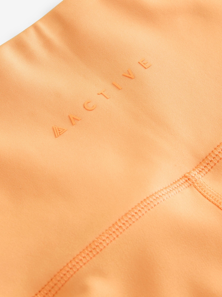 Oranje - Active fietsbroek met kortere lengte - Image 6 of 7