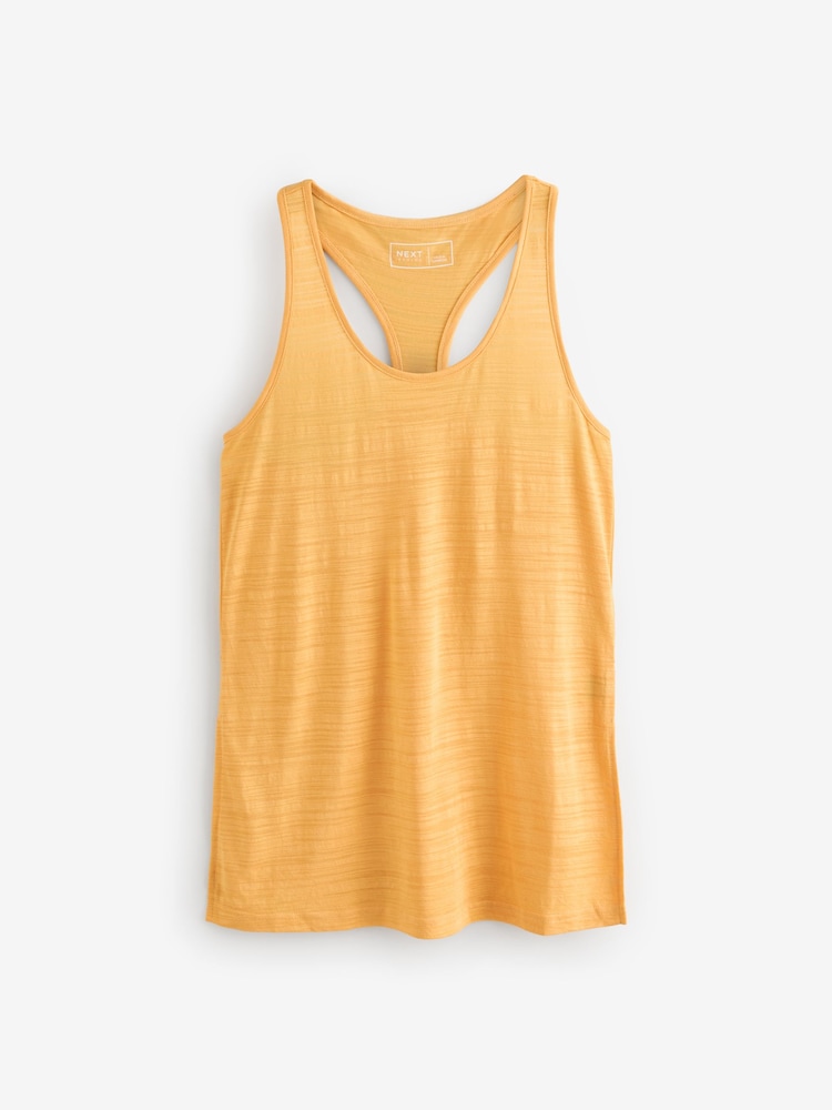 Orange Active Lightweight Longline Vest - Image 5 of 8