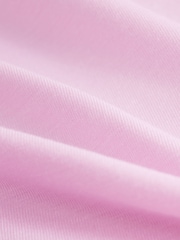 Light Pink Yoga Sports Short Sleeve Top with Open Back - Image 7 of 8