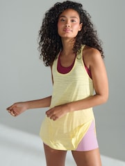 Light Yellow Active Lightweight Longline Vest - Image 1 of 7