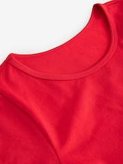 Rouge - T-shirt Seamless Active Manches courtes - Image 7 of 8