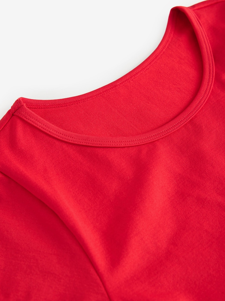 Rouge - T-shirt Seamless Active Manches courtes - Image 7 of 8