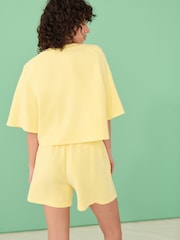 Light Yellow Active Modal Soft Touch Shorts - Image 4 of 8