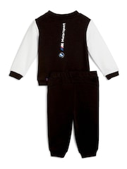 Puma Black BMW M Motorsport Baby Unisex Joggers Set - Image 2 of 2