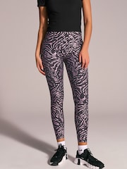Pink Swirl Power Active Sports Leggings - Image 3 of 8