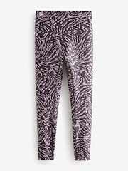 Pink Swirl Power Active Sports Leggings - Image 6 of 8