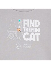 Puma Grey Baby Unisex Mercedes-AMG Petronas F1 Crew Joggers Set - Image 3 of 3
