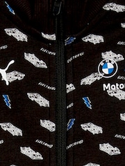 Puma Black BMW M Motorsport All-Over Print Baby Unisex Joggers Set - Image 4 of 4