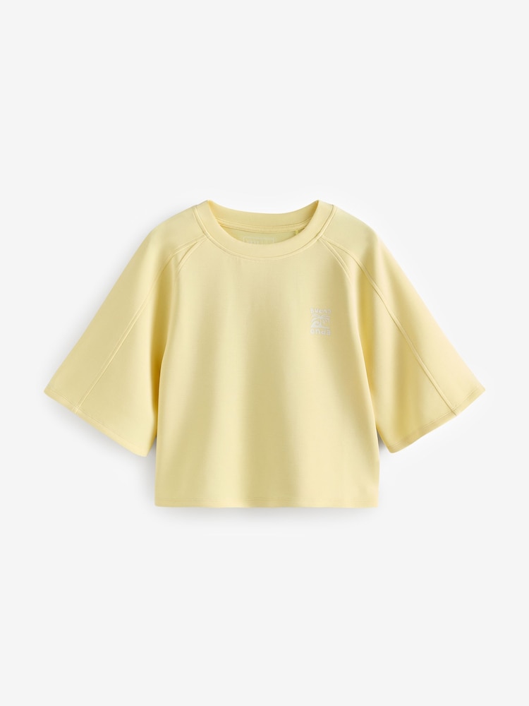 Lichtgeel - Active Modal superzacht T-shirt met korte mouwen - Image 6 of 8