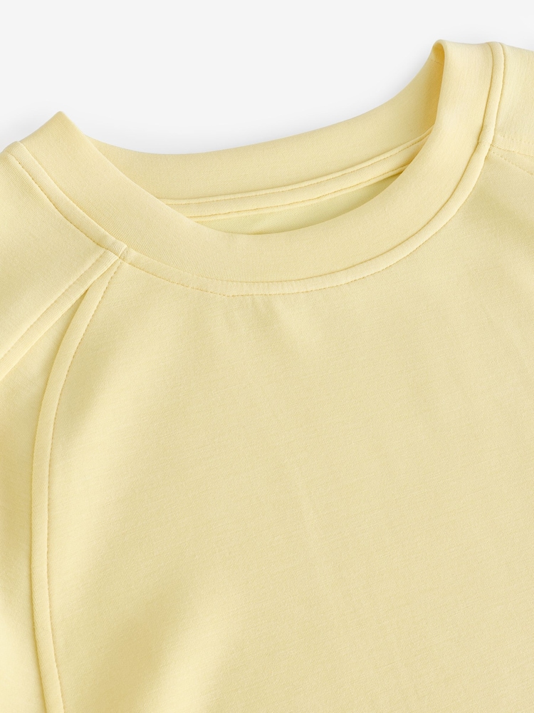 Lichtgeel - Active Modal superzacht T-shirt met korte mouwen - Image 7 of 8