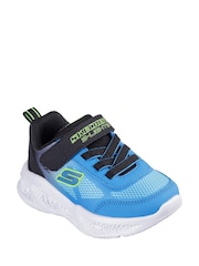 Skechers Black Meteor Lights Krendox Trainers - Image 1 of 3