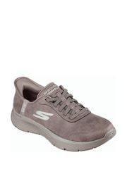 Коричневый - Кроссовки-слипоны Skechers Go Walk Flex Mali - Image 3 of 5