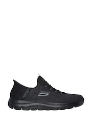 Negro - Zapatos sin cordones Summits Key Pace de Skechers - Imagen 1 de 3
