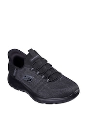 Negro - Zapatos sin cordones Summits Key Pace de Skechers - Imagen 2 de 3