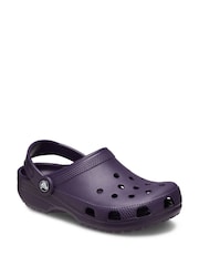 Crocs Purple Kids Classic Clogs - Image 2 of 5