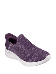 Morado - Skechers Relaxed Fit Sport Slip In Shoes - Imagen 2 de 2