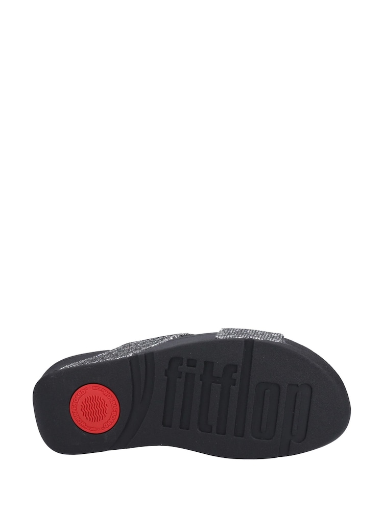 Fitflop Lulu Glitterball Cross Slides - Image 4 of 4