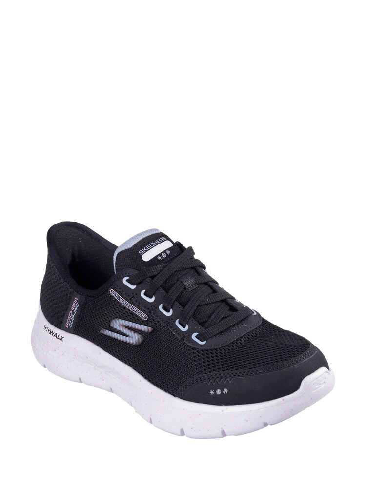 Negro cromo - Zapatillas deportivas Go Walk Flex sin cordones para mujer de Skechers - Imagen 2 de 3 Negro cromo - Zapatillas deportivas Go Walk Flex sin cordones para mujer de Skechers - Imagen 2 de 3