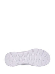 Skechers Black Chrome Womens Slip Ins Go Walk Flex Trainers - Image 3 of 3
