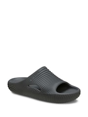 Crocs Grey Mellow Tide Recovery Slides - Image 1 of 5