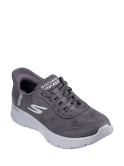 Серый - Кроссовки-слипоны Skechers Go Walk Flex Mali - Image 1 of 3
