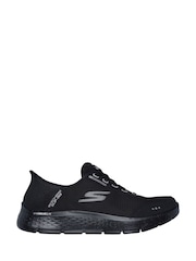Skechers Black GO WALK Flex Slip In Trainers - Image 1 of 3