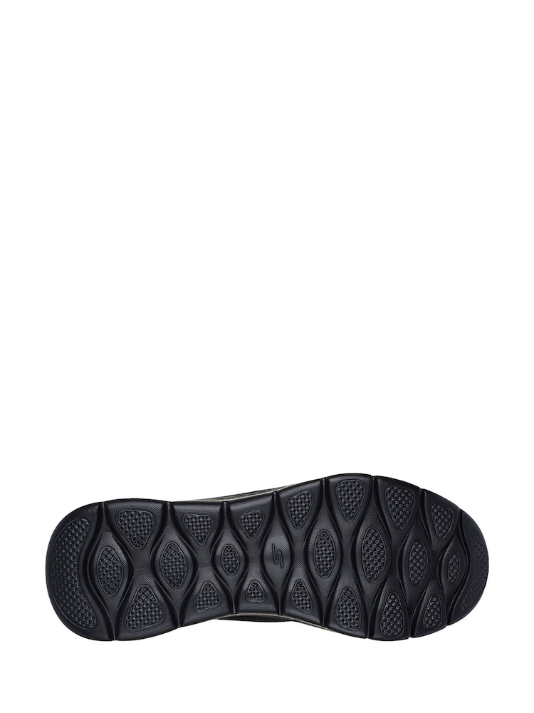 Skechers Black GO WALK Flex Slip In Trainers - Image 3 of 3