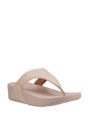 FitFlop Lulu Leather Toe Post Sandals - Image 2 of 4