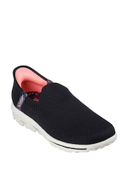 Skechers Black Go Walk Travel Tahiti Sunset Shoes - Image 2 of 3