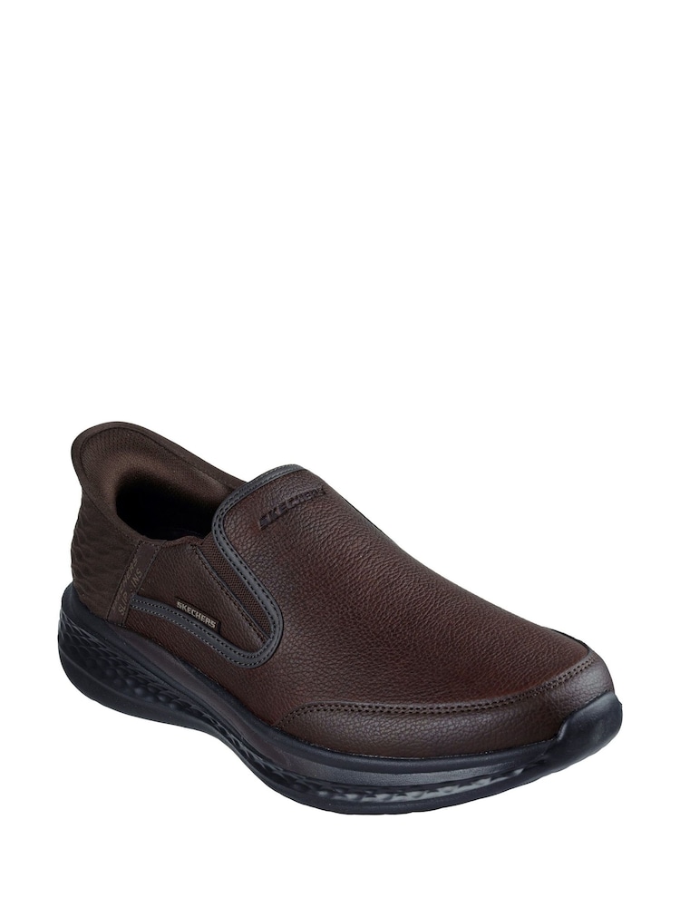 Skechers Red Slade Cooper Slip In Shoes - Image 2 of 3