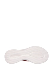 Skechers Red Standard Fit Ultra Flex 3.0 Slip In Brilliant Path Womens Trainers - Image 3 of 3