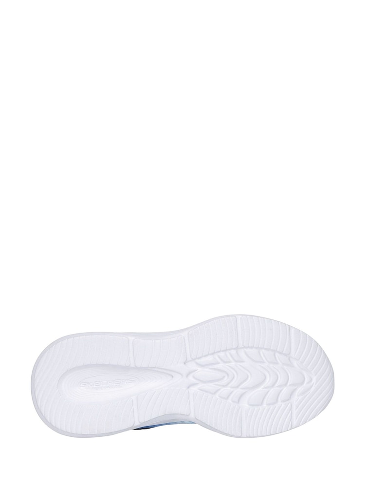 Skechers Sky Blue Sola Glow Shoes - Image 3 of 3