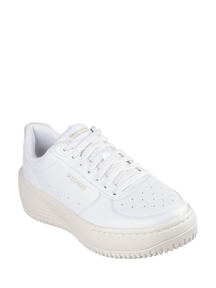 Skechers White Grand 92 Be Lifted Shoes - Image 2 of 3