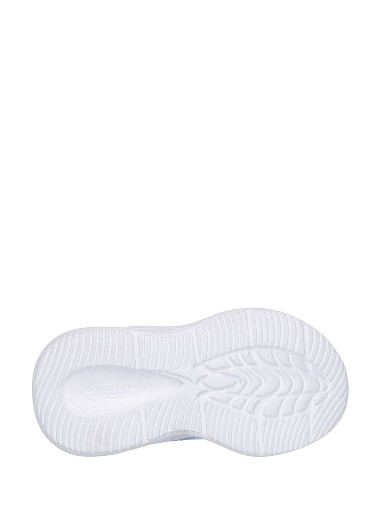 Skechers Blue Sola Glow Trainers - Image 2 of 3