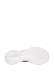 Skechers Purple Ultra Flex 3.0 Easy Win Slip In Trainers - Image 3 of 3
