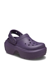 Crocs Purple Stomp Clogs - Image 2 of 4