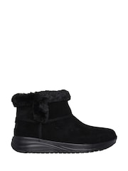 Skechers Black Standard Fit On The GO Stellar Cozy Step Shoes - Image 1 of 4