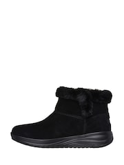 Skechers Black Standard Fit On The GO Stellar Cozy Step Shoes - Image 2 of 4