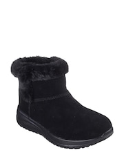 Skechers Black Standard Fit On The GO Stellar Cozy Step Shoes - Image 3 of 4