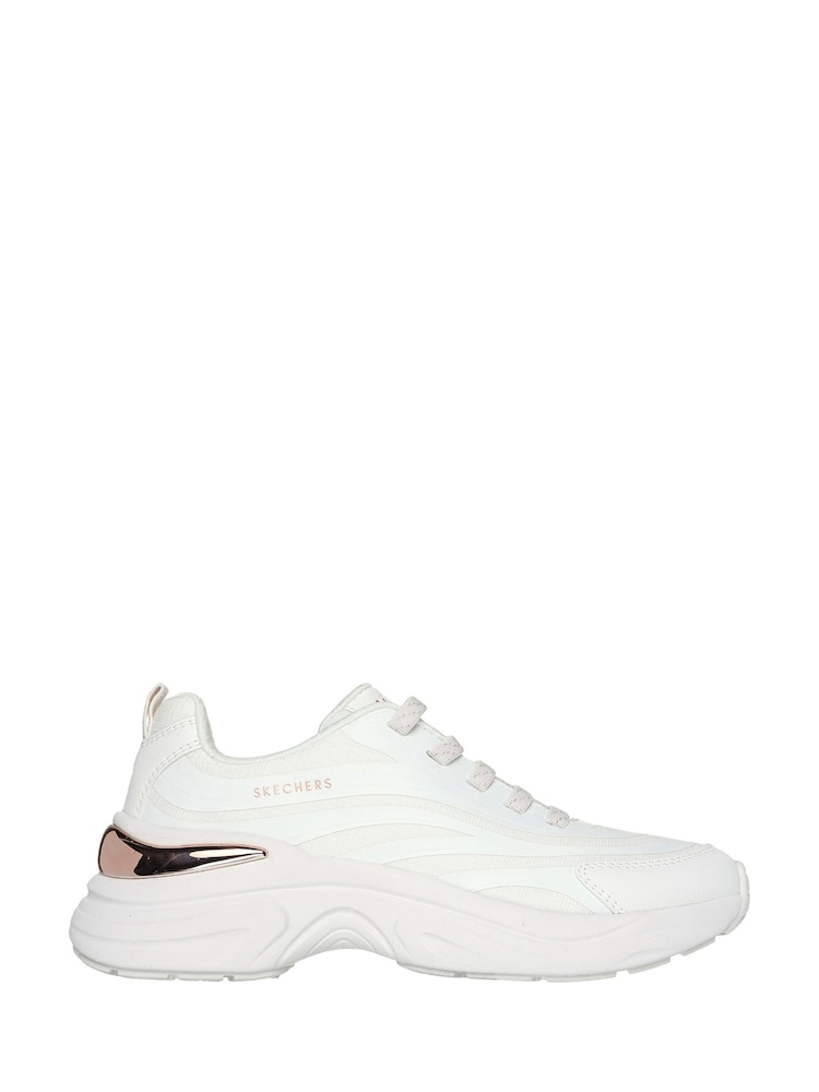 Белый - Кроссовки Skechers Hazel Step N Flow - Изображение 1 из 3