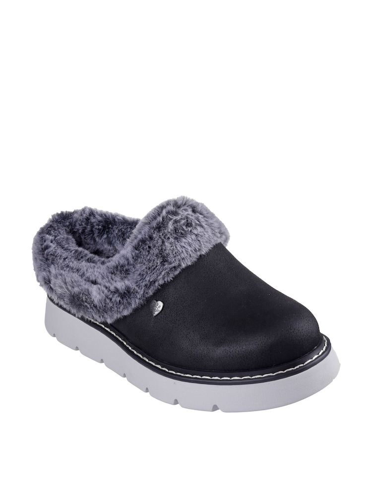 Skechers Black Keepsakes Lite Cozy Blend Slippers - Image 2 of 3