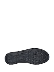 Черный/хромированный - Skechers Black Reggae Fest 2.0 Guiding Slip In Wide Fit Shoes - Image 3 of 3