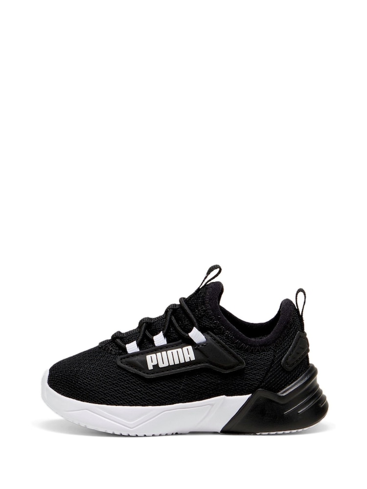 Puma Black Retaliate 3 Baby Unisex Running Shoes - Image 2 of 6