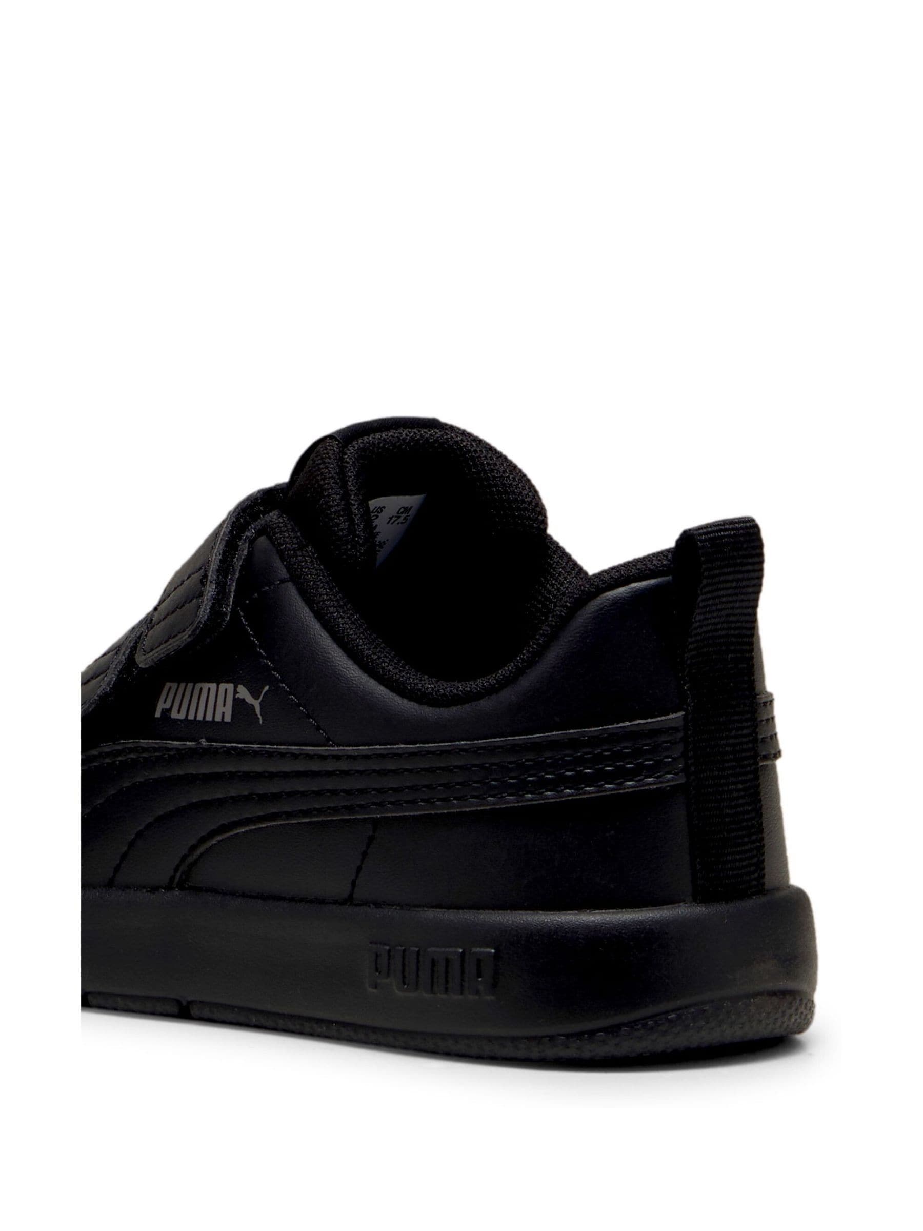 Puma black velcro shoes discount