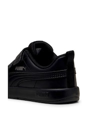 Puma Black Boys Courtflex V3 Sneakers - Image 6 of 6