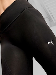 Puma Black Womens Shapeluxe High Waisted Biker Shorts - Image 4 of 6