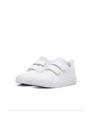 Off White - Zapatillas Courtflex V3 para niños de Puma - Imagen 3 de 6